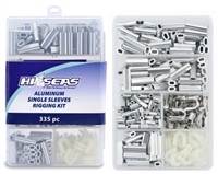 AFW ALUMINUM SINGLE SLEEVES RIGGING KIT- 335 PIECES- #TKB00001