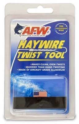 AFW HAYWIRE TWIST TOOL FOR TOOTH PROOF WIRE- #TPTWISTR1