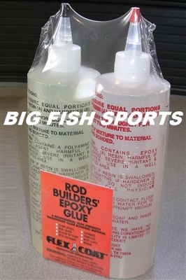 FLEX COAT 32 OZ. ROD BUILDER'S EPOXY GLUE KIT #G32