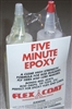 FLEX COAT 4 OZ. FIVE MINUTE EPOXY GLUE KIT #Q4