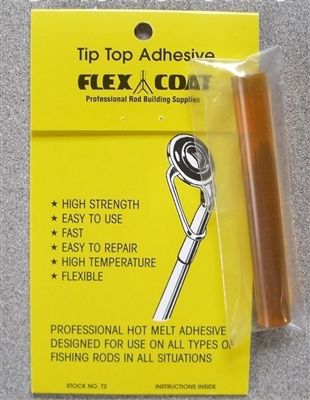 FLEX COAT TIP TOP ADHESIVE ROD TOP REPAIR GLUE #T2