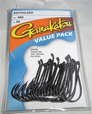 GAMAKATSU BAITHOLDER #054- 25 HOOKS