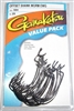 GAMAKATSU OFFSET SHANK WORM EWG  #584- 25 HOOKS