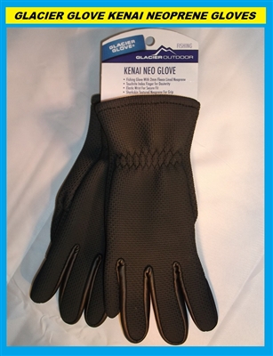 Glacier Glove Kenai Neoprene Gloves #015BK