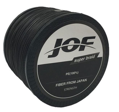 SUPER STRONG 4 STRAND PRO PE BLACK POWER BRAIDED FISHING LINE- 1000M