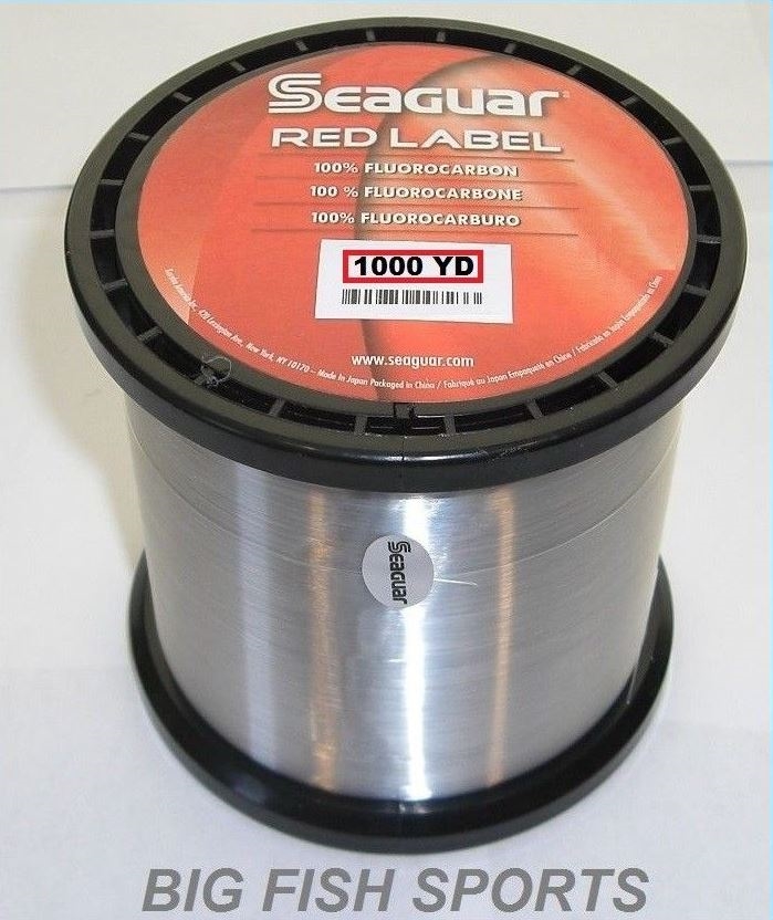 15LB-1000YD RED LABEL FLUOROCARBON Fishing Line # 15