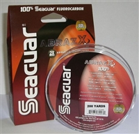 SEAGUAR ABRAZX 100% FLUOROCARBON- 200YDS