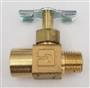 Forenta 16371 Needle Valve 1/4 Brass