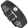 ProExl 18K Sports Magnetic Bracelet - Waterproof - Breathable Strap - Power & Energy - Black Gray