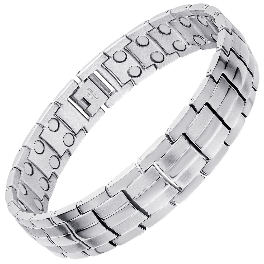 ProExl MAX magnetic bracelet for men - Stainless steel - Black Gray