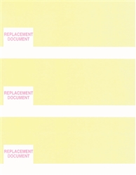 Image Replacement Document Stock (1 Box - 1,000 Sheets)
Substitute Checks

24# security paper
Acts as a replacement of an original check
Substitute checks can be transmitted electronically - regular checks can't.