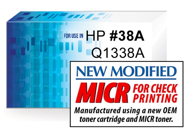 Remanufactured HP 38A (Q1338A) Toner Cartridge
