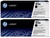 Genuine CE285A Toner Cartridge 2 Pack for P1102W - New