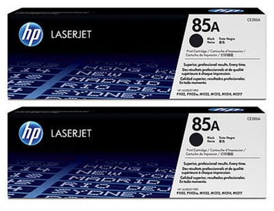 Genuine HP CE285A Toner Cartridge 2 Pack for HP LaserJet P1102W - Free  Ground Shipping - Advantage Laser