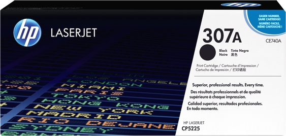 Find Genuine HP CP5225 Black ColorSphere Smart Print Cartridges CE740A -  Advantage Laser