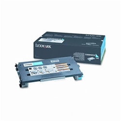 Genuine Lexmark C500/X500/X502 Cyan High Yield Toner Cartridge- C500H2CG