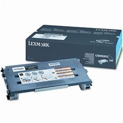 Genuine Lexmark C500/X500/X502 Black Toner Cartridge- C500S2KG