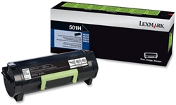 Genuine Lexmark MS310/MS410/MS510/MS610 Series Return Program Toner Cartridge (501H) - 50F1H00