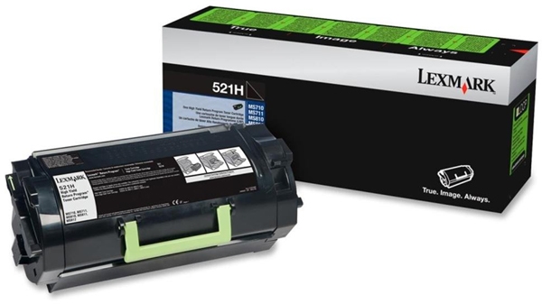 Find Genuine Lexmark MS710/MS711/MS810/MS811/MS812 Series Return Program  Toner Cartridges (521H) - 52D1H00 at Advantage Laser Products!