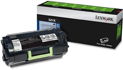 Genuine Lexmark MS711/MS811/MS812 Series Return Program Toner Cartridge (521X) - 52D1X00