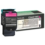 Genuine Lexmark C544/C546/X544/X546 Magenta High Yield Return Program Toner Cartridge - C544X1MG
