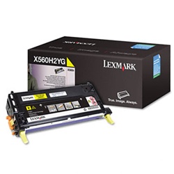Genuine Lexmark X560 High Yield Yellow Toner Cartridge - X560H2YG