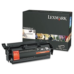 Genuine Lexmark T650/T652/T654/T656 High Yield Toner Cartridge - T650H21A