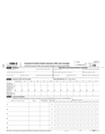 W-2 4UP Horizontal blank