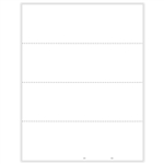 W-2 4UP Horizontal blank