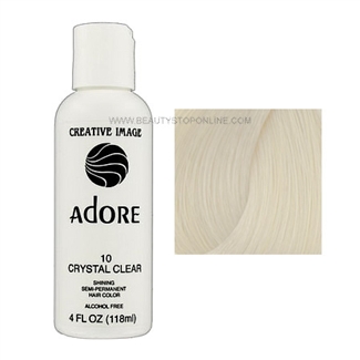 Adore Shining Semi-Permanent Hair Color 10 Crystal Clear