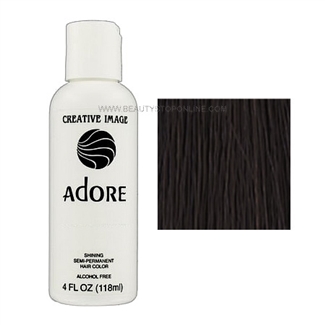 Adore Shining Semi-Permanent Hair Color 110 Darkest Brown