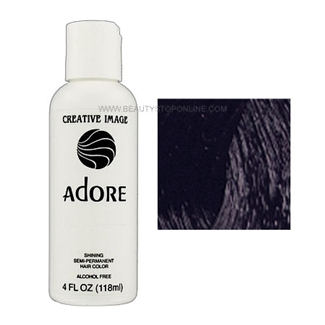 Adore Shining Semi-Permanent Hair Color 120 Black Velvet