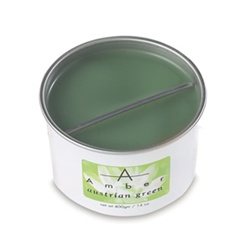Amber Austrian Green Hard Wax (14 oz)