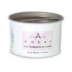 Amber Cream Depilatory Wax W/Tea Tree Oil (14 oz)