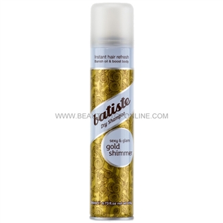 Batiste Dry Shampoo Sexy & Glam Gold Shimmer 6.73 oz