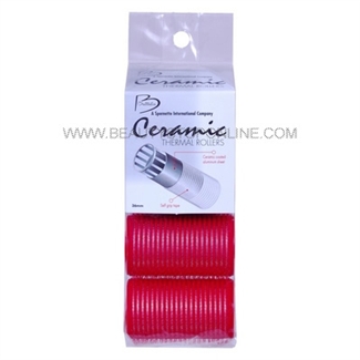 Spornette Battalia CR-3 Ceramic Thermal Rollers Red 36mm 4pk