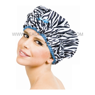 Betty Dain Sassy Stripes Shower Cap 5210