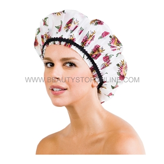 Betty Dain Hipster Tough Love Shower Cap 5170