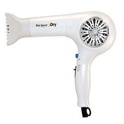 Bio Ionic iDry Whisper Light Pro Nano-Ionic Hair Dryer (White)
