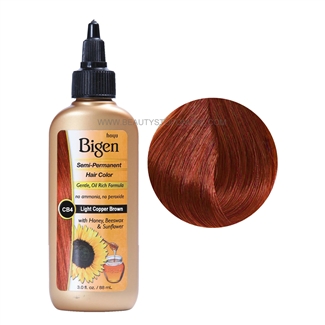 Bigen Semi-Permanent Hair Color CB4 Light Copper Brown