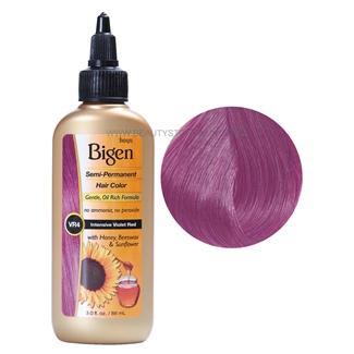 Bigen Semi-Permanent Hair Color VR4 Intensive Violet Red