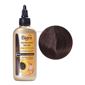 Bigen Semi-Permanent Hair Color ChB3 Medium Cherry Brown