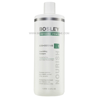 Bosley Bos Defense Nourishing Shampoo For Non Color-Treated Hair, 33.8 oz