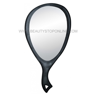 Diane Teardrop Mirror Black