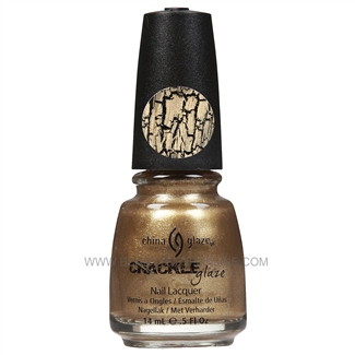 China Glaze Crackle Metals Nail Polish - Tarnished Gold 80761