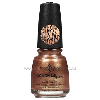 China Glaze Crackle Metals Nail Polish - Cracked Medallion 80762