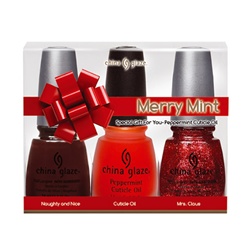 China Glaze Holiday Prepack - Merry Mint