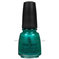 China Glaze Nail Polish - Turned Up Turquoise 70345
