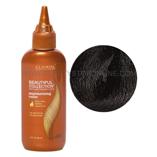 Clairol Beautiful Collection Hair Color B22D Jet Black