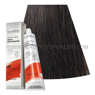 Clairol Professional Premium Creme Demi 3R Medium Red Brown